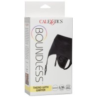 Boundless Harness Thong - Ultra Comfortable L/XL