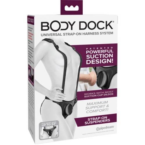 Body Dock Strap-on Suspenders for Easy Play