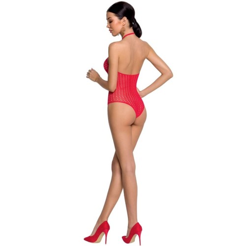 Passion BS088 Bodystocking Red One Size | Seductive Lingerie