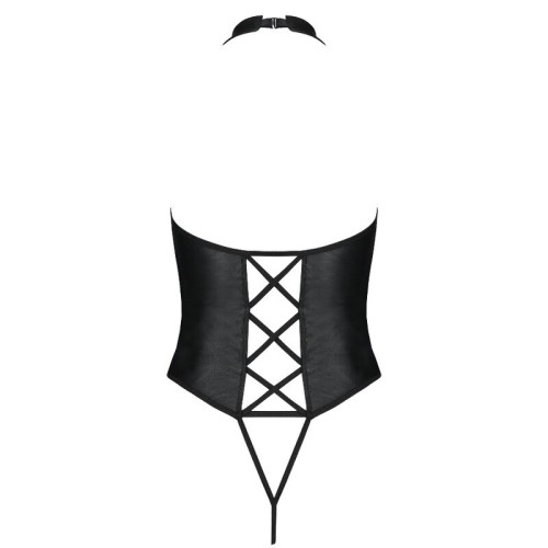 Passion - Sexy Eco Leather Bodysuit for Women