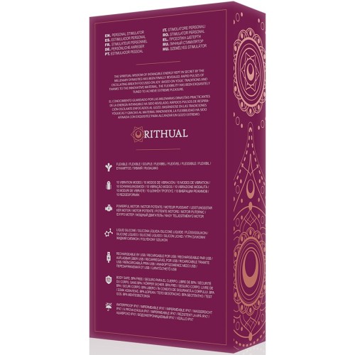 Ritual Kriya G-Spot Stimulator Rechargeable Orchid