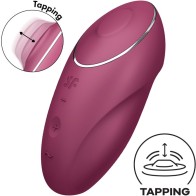 Satisfyer Tap & Climax 1 Red Vibrator