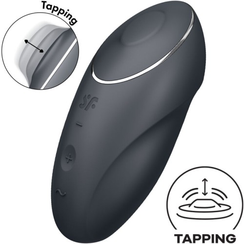 Satisfyer Tap & Climax 1 Lay-On Vibrator for Clitoral Pleasure