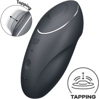 Satisfyer Tap & Climax 1 Lay-On Vibrator for Clitoral Pleasure
