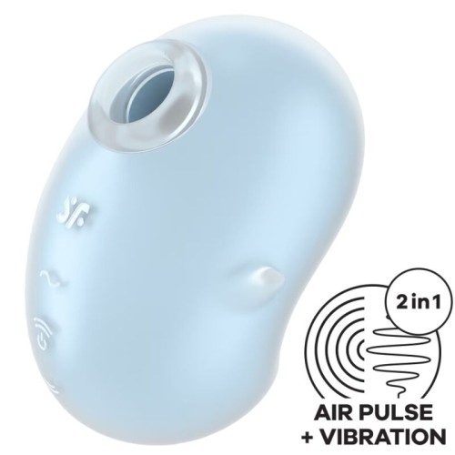 Satisfyer Cutie Ghost Vibrator Lay-on Light Blue