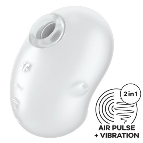 Satisfyer Cutie Ghost Lay-on Vibrator White