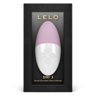 Masajeador De Clitoris Activado Por Sonido Siri 3 Rosa