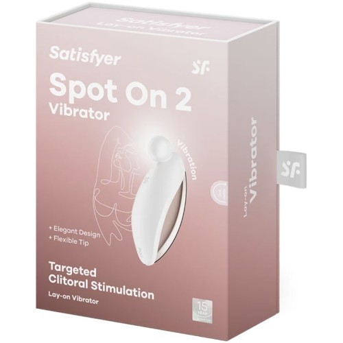Satisfyer Spot On 2 Lay-on Vibrator - Targeted Clitoral Stimulation