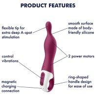 Satisfyer A-Mazing 1 para Estimulación del Punto A