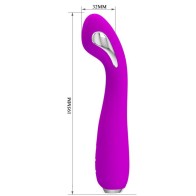 Pretty Love Hector Electroshock Vibrator Rechargeable & Waterproof Purple
