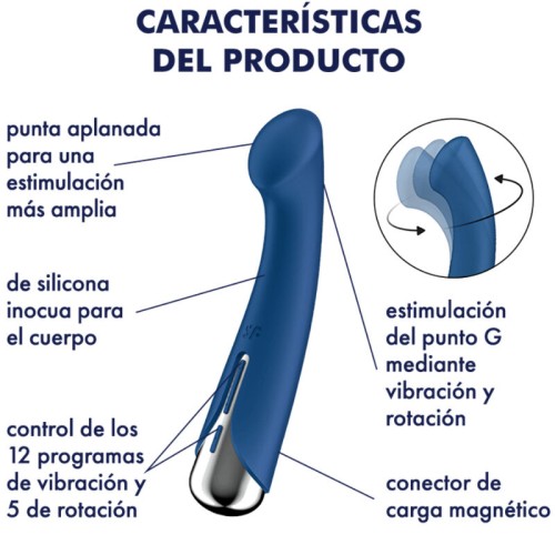 Satisfyer Spinning G-Spot Vibrator for Ultimate Pleasure