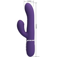 Pretty Love Multifunction G-Spot Vibrator Purple