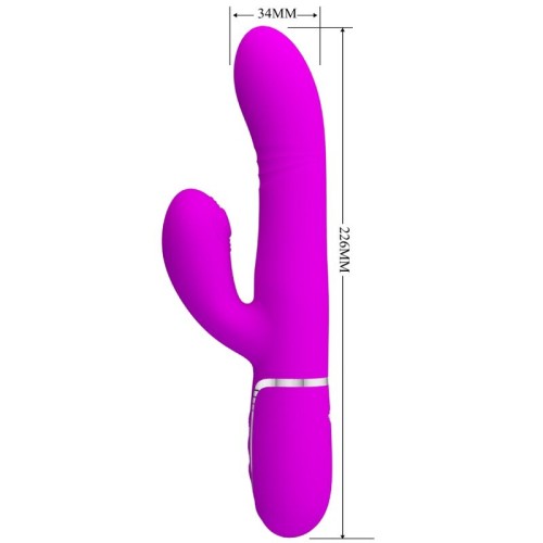 Pretty Love - Vibrador Punto G Multifunción Fucsia para Placer Definitivo