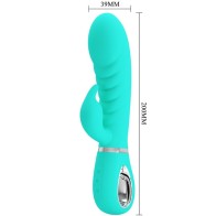 Pretty Love Prescott Vibrador Punto G Multifunción Verde Agua
