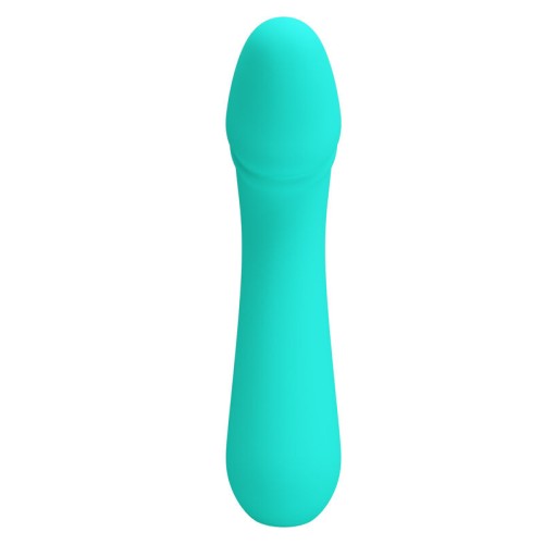Pretty Love Cetus Rechargeable Vibrator Aqua Green