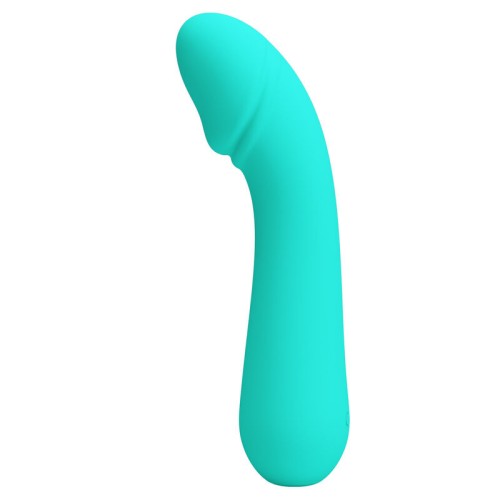 Pretty Love Cetus Rechargeable Vibrator Aqua Green