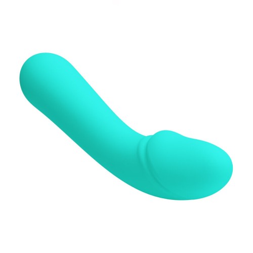 Pretty Love Cetus Rechargeable Vibrator Aqua Green