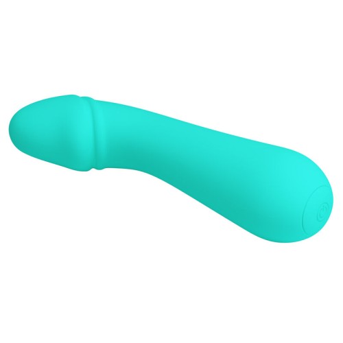 Pretty Love Cetus Rechargeable Vibrator Aqua Green