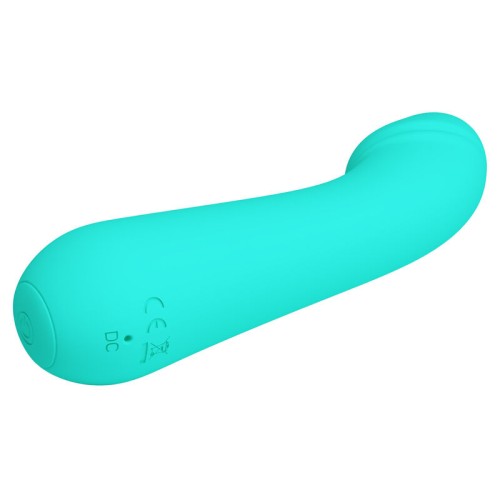 Pretty Love Cetus Rechargeable Vibrator Aqua Green