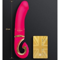 Gjay Vibrador Rosa Neón para Experiencia de Placer Intenso