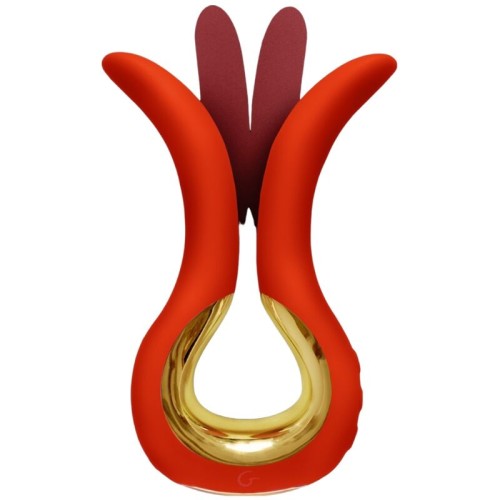 Gvibe Maxi Vibrator Dual Stimulation Coral