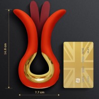 Vibrador Gvibe Maxi Doble Estimulación Coral