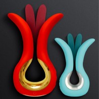 Gvibe Maxi Vibrator Dual Stimulation Coral