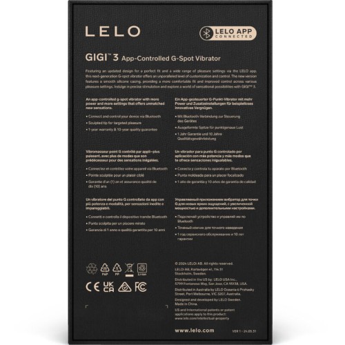 Gigi 3 Vibrador Punto G Rosa