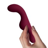 Rocks-Off Ruby Glow Blush G-Spot Vibrator Red - Pleasure Redefined