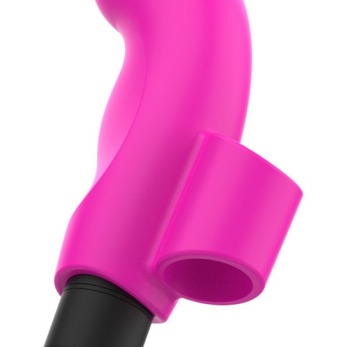 Ohmama Neon Pink Finger Vibrator