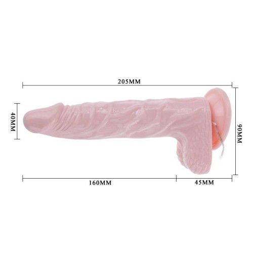 Super Rota Realistic Dildo with Strong Suction