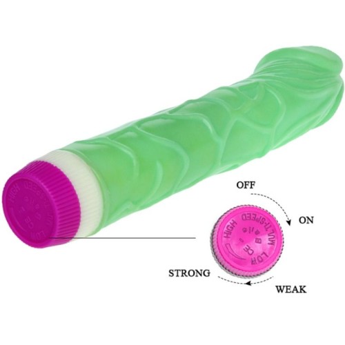 Baile Waves Of Pleasure Vibrador - 23 Cm Verde