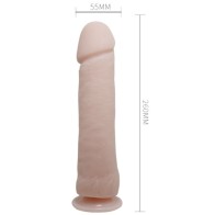 Realistic Vibrating Dildo with Suction Cup 26 cm