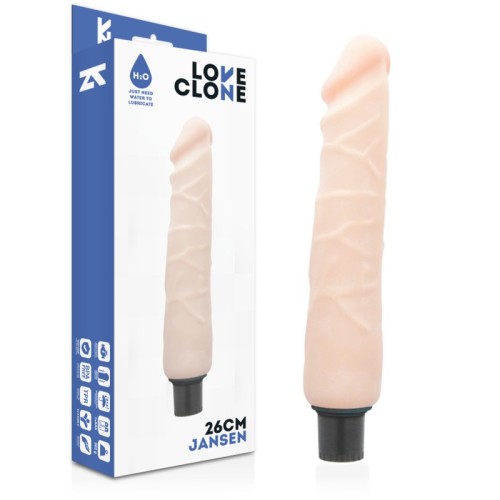 Vibrador Realístico Autolubricante Jansen 26cm