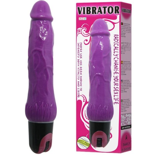 Baile Daaply Pleasure Multivelocity Vibrator Purple - Intense Stimulation
