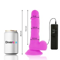 Vibrating Flexible Dildo 20.5 Cm for Ultimate Pleasure