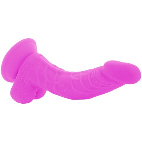 Dildo Realístico Flexible Con Vibración 21.5 Cm