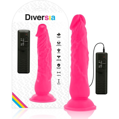 Diversia Realistic Dildo with Vibration for Delight