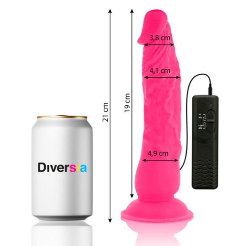 Diversia Realistic Dildo with Vibration for Delight