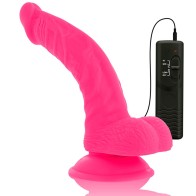 Realistic Flexible Dildo with Vibration Pink 21.5cm - Unmatched Pleasure