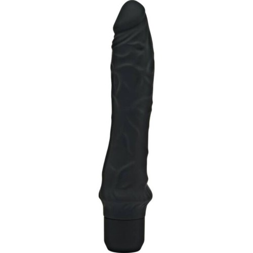 Vibrador Clásico Negro Grande - Placer de Alta Calidad