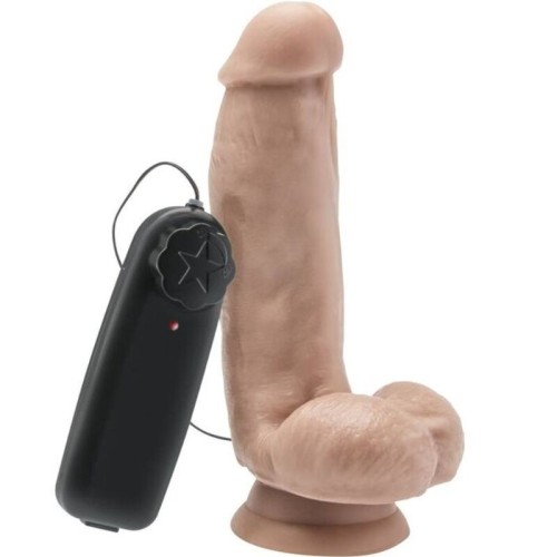 Dildo Vibrador Natural de 12 Cm