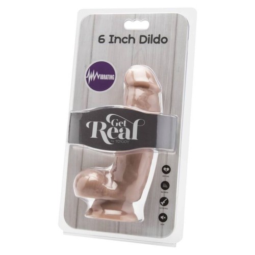 Dildo Vibrador Natural de 12 Cm