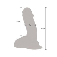 Realistic Natural Silicone Vibrating Dildo