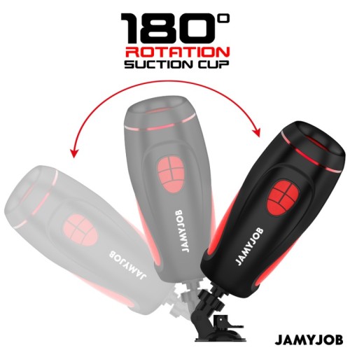 Masturbador Automático Pyston Con Dildo y Control Remoto para Placer Intenso