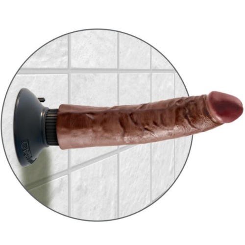 Brown Dildo Vibrator 17.78 cm
