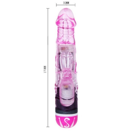 Baile Multispeed Rabbit Vibrator Purple