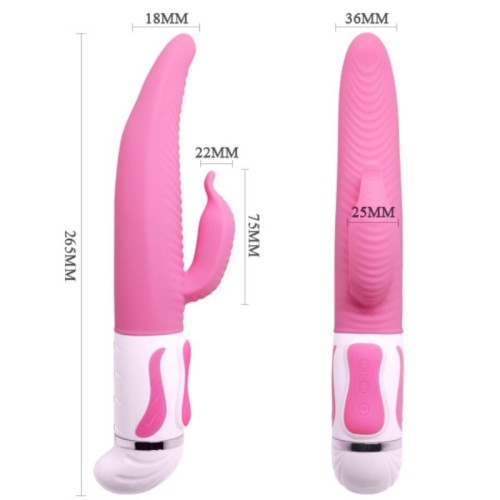 Powerful Flirt Antoine Rabbit Vibrator 12 Modes