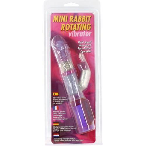 Mini Bunny Rotating Vibrator for Versatile Pleasure