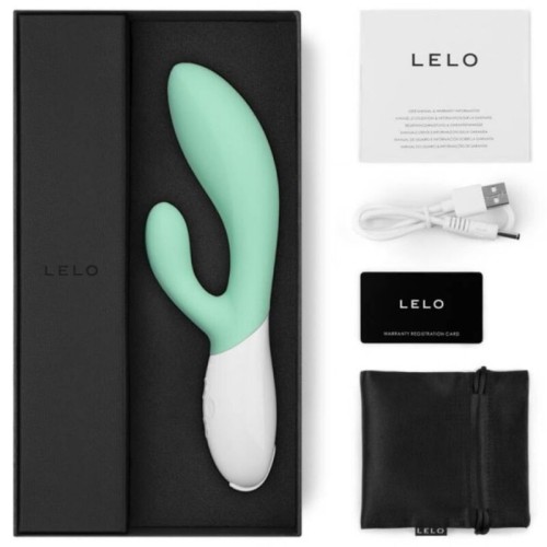 Ina 3 Green Luxury Rabbit Vibrator